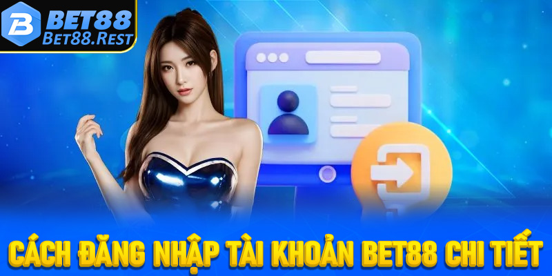 Hướng dẫn cách đăng nhập tài khoản Bet88 chi tiết